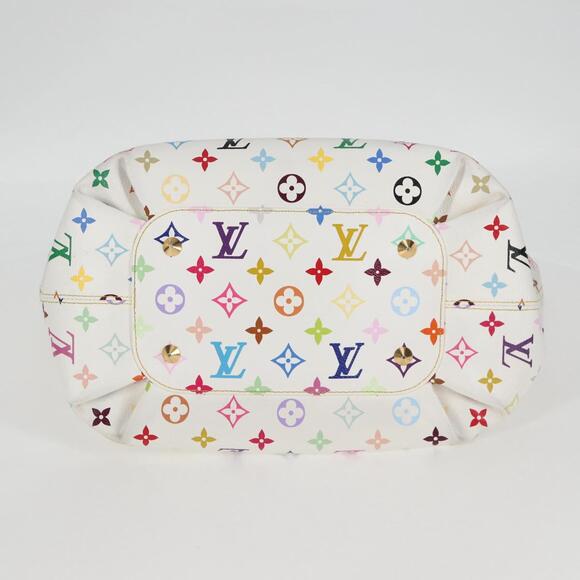 LOUIS VUITTON Monogram Multicolor Annie GM Tote Bag White M40303 - Picture 5 of 16